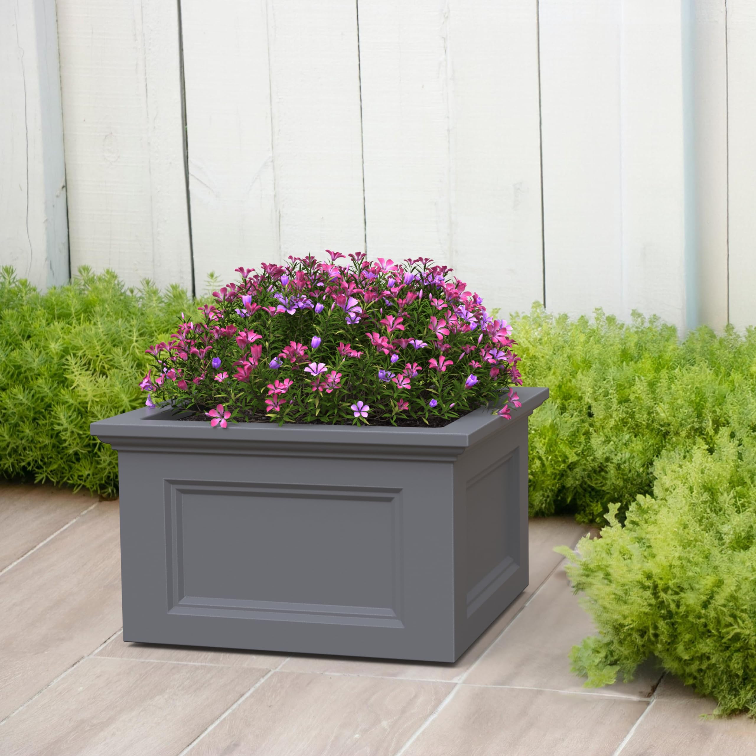 Mayne Fairfield 24x24 Garden Bed - Graphite Grey - Image 3